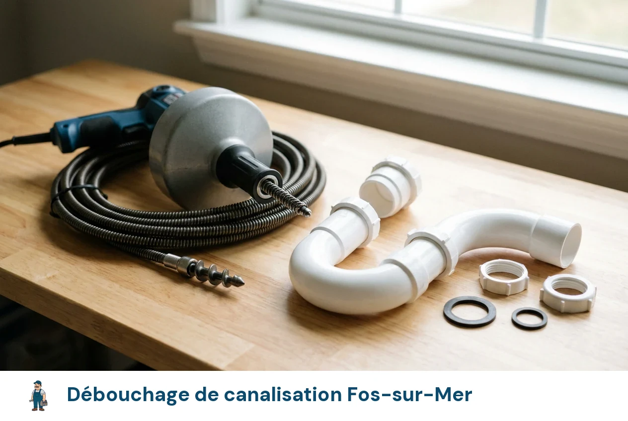 Débouchage de canalisation à Fos-sur-Mer