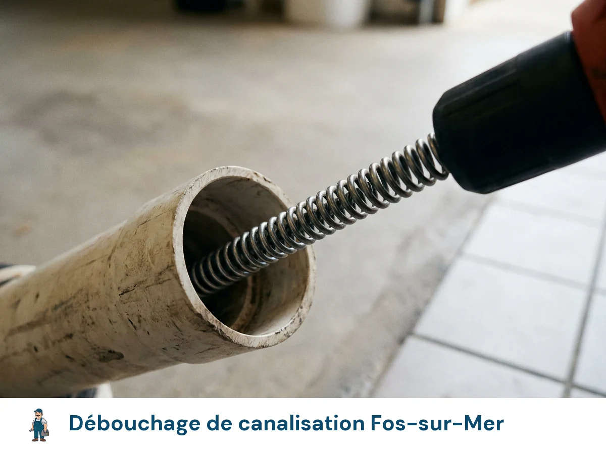 Débouchage de canalisation à Fos-sur-Mer