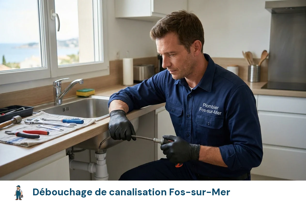 Débouchage de canalisation à Fos-sur-Mer