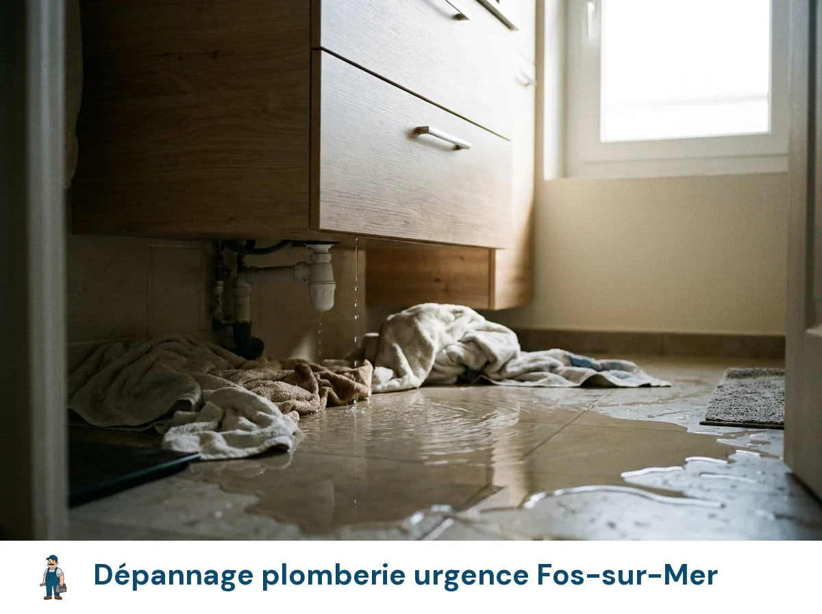 Dépannage plomberie urgence à Fos-sur-Mer