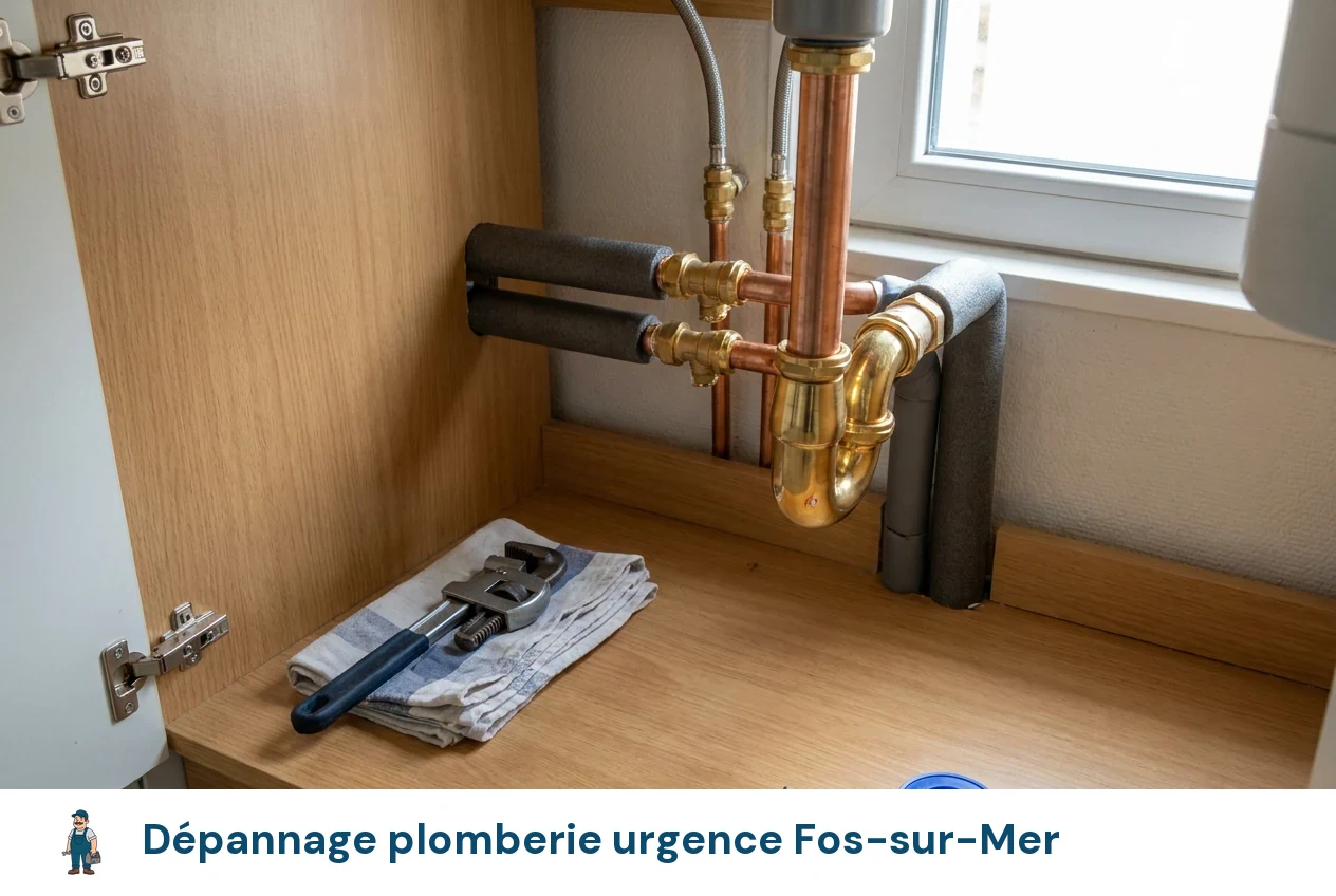 Dépannage plomberie urgence à Fos-sur-Mer