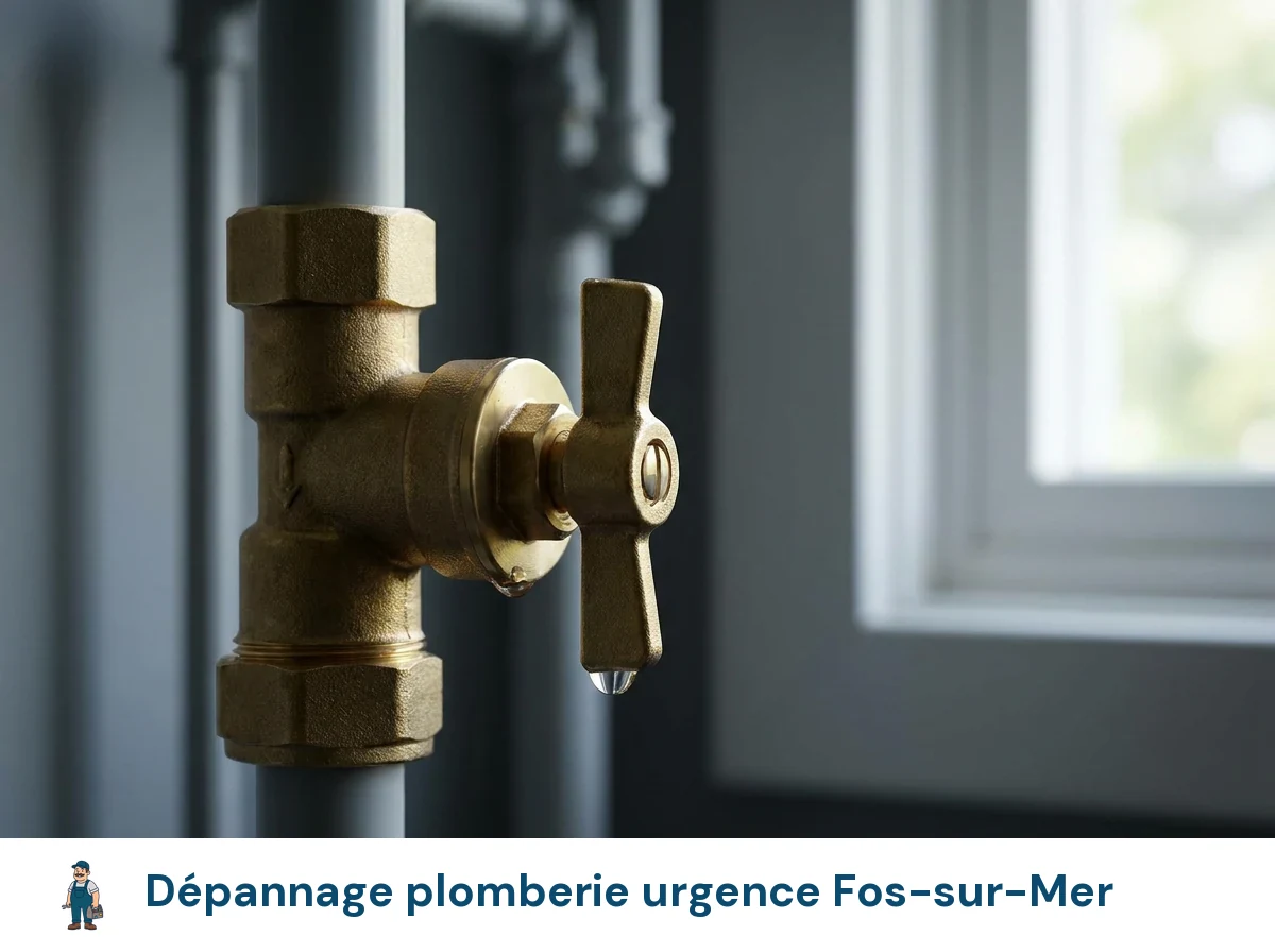 Dépannage plomberie urgence à Fos-sur-Mer