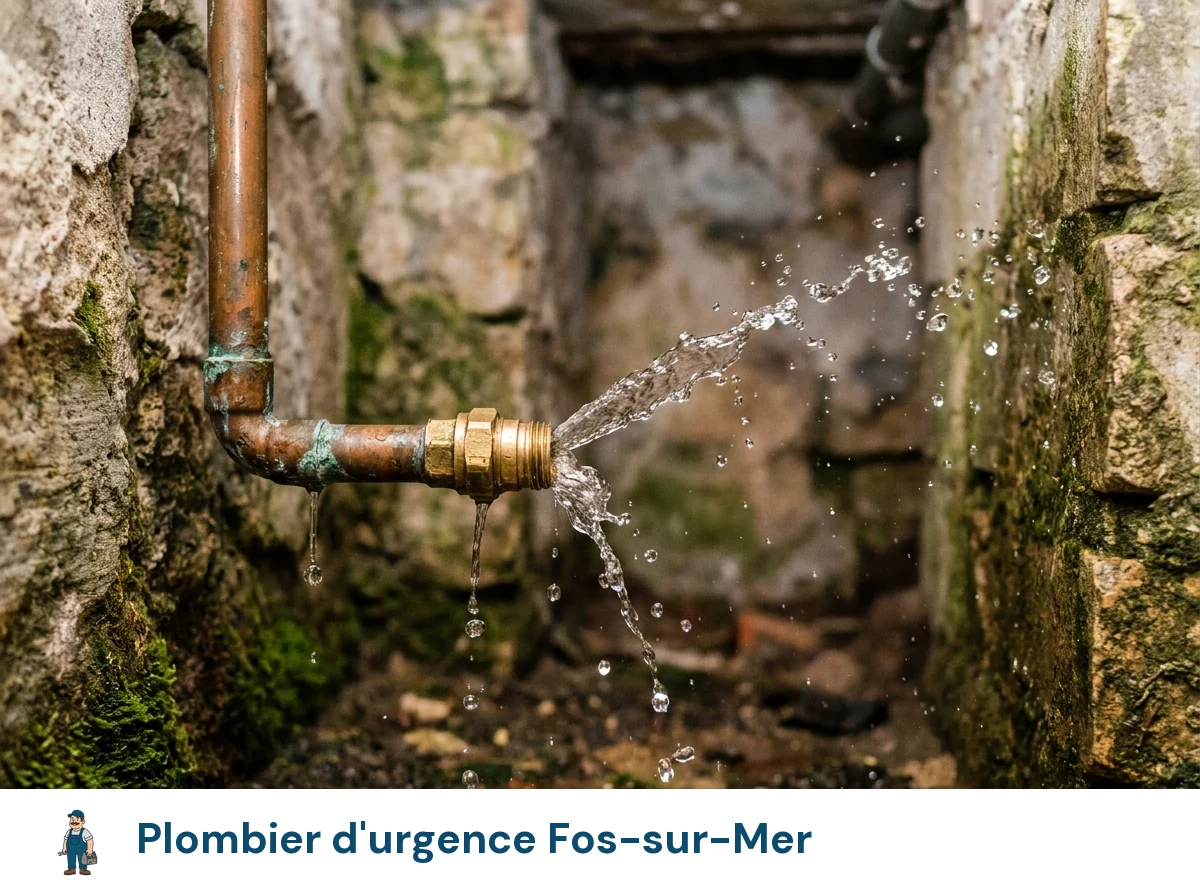 Plombier d'urgence à Fos-sur-Mer