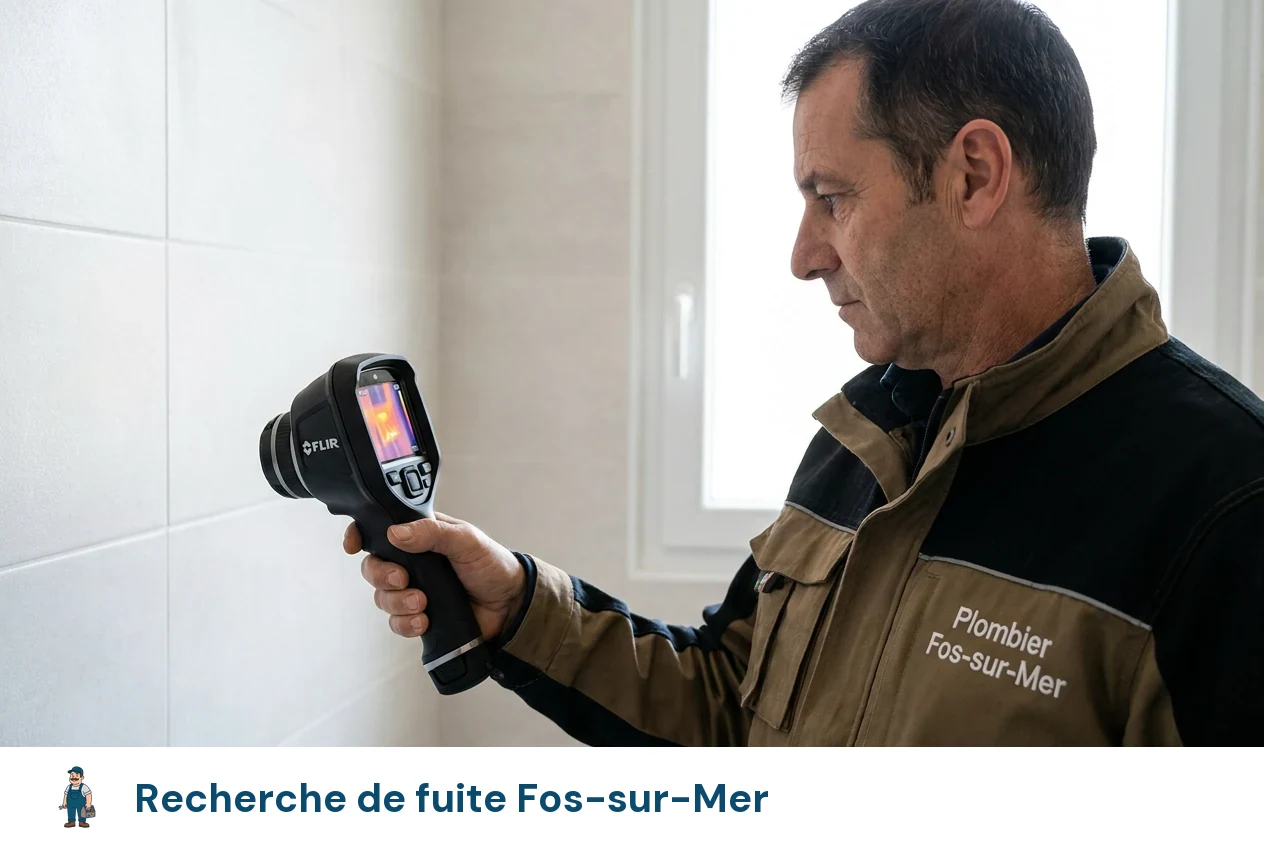 Recherche de fuite à Fos-sur-Mer