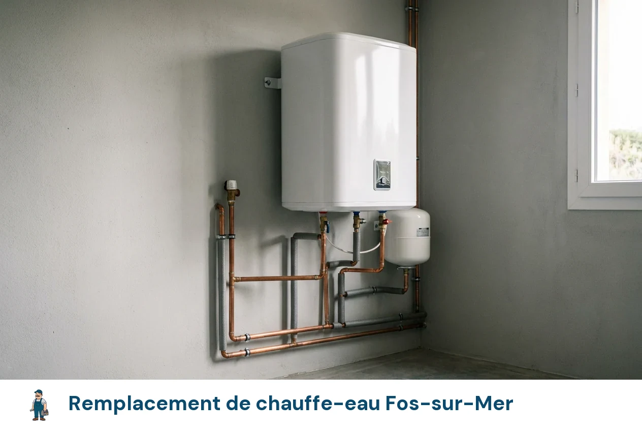 Remplacement de chauffe-eau à Fos-sur-Mer