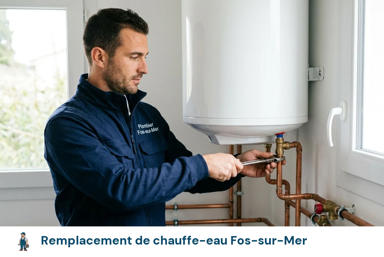 Remplacement de chauffe-eau à Fos-sur-Mer