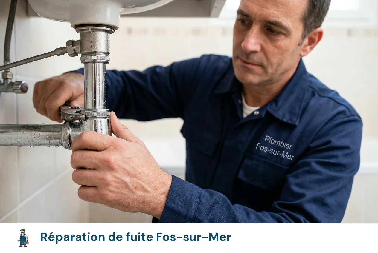Réparation de fuite à Fos-sur-Mer